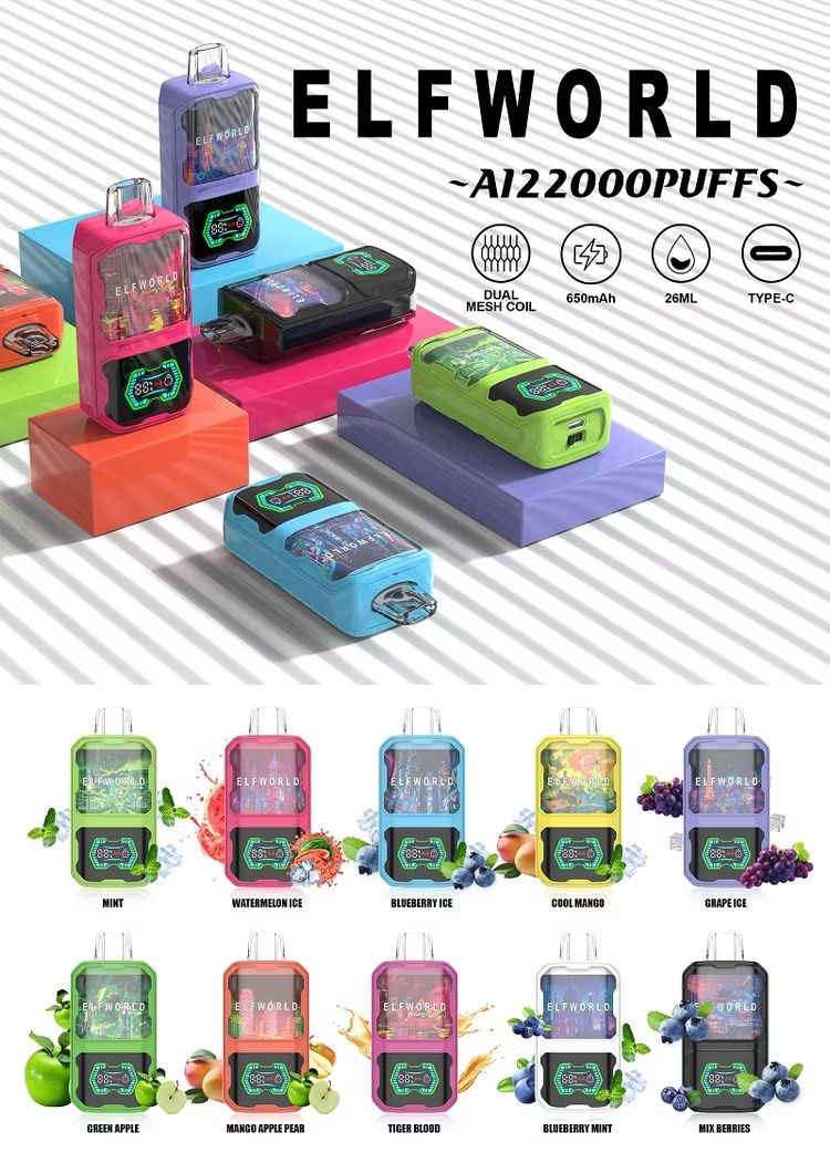 ELF WORLD Ai 22000 Puffs